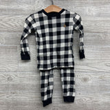 2 Pc LS PJs Gingham 2