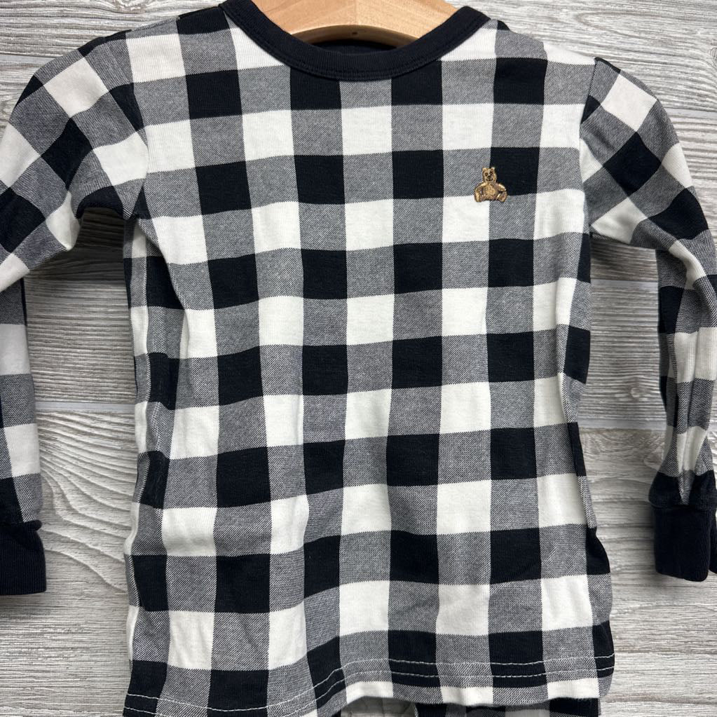 2 Pc LS PJs Gingham 2