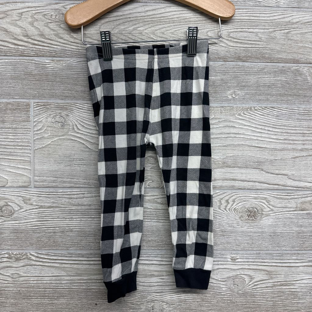 2 Pc LS PJs Gingham 2