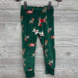 2 Pc LS Cozy PJs Santa Dogs 18M