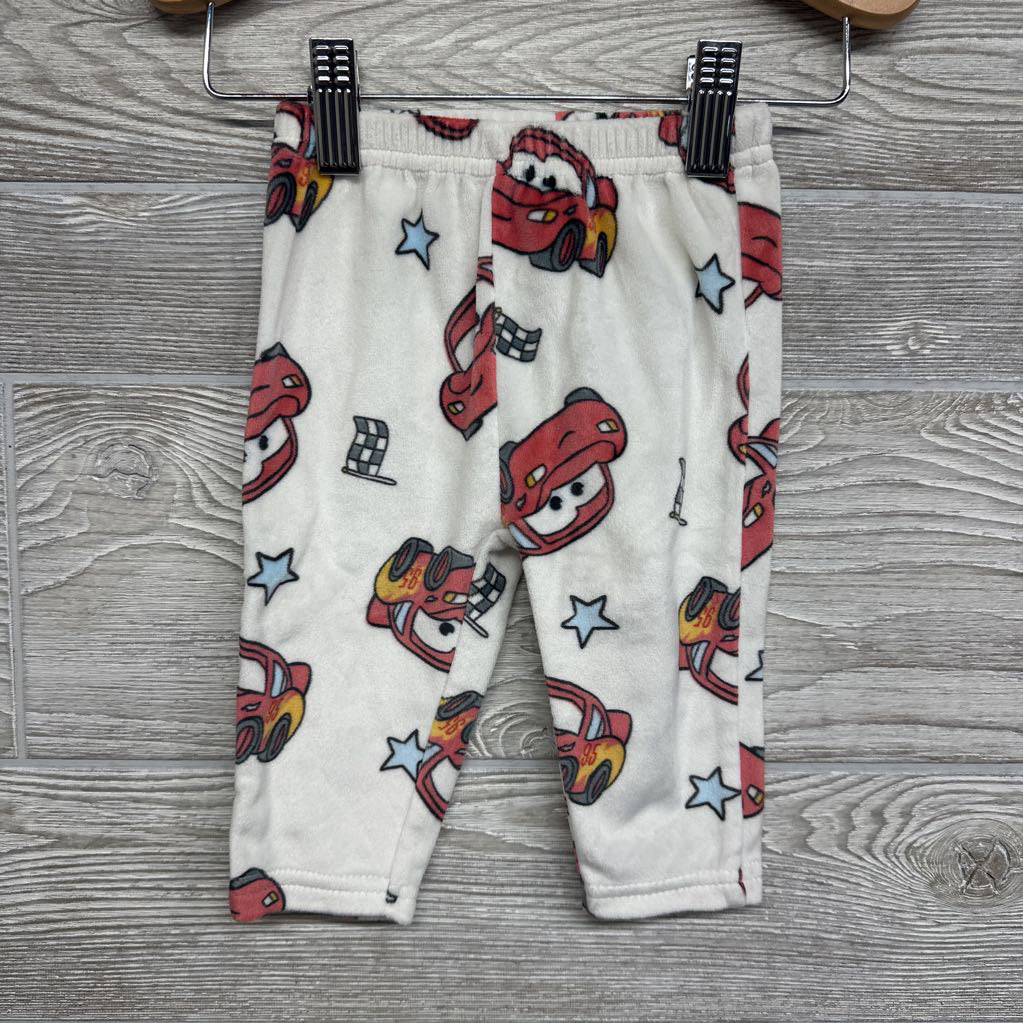 LS Bodysuit & Velour Pants Lightning McQueen W/ Hat 0-3M