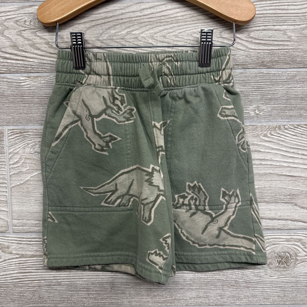 Drawstring Sweat Shorts Dinosaurs 6
