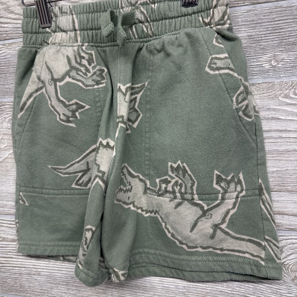 Drawstring Sweat Shorts Dinosaurs 6