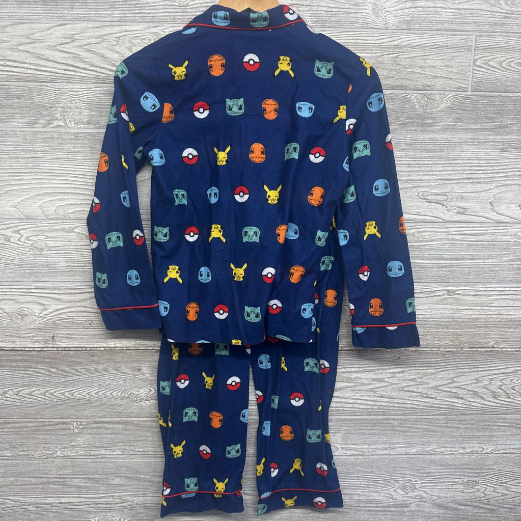 2 Pc LS Button Up PJs Characters 8-10 *