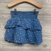 Smocked Skort Flowers 4-5