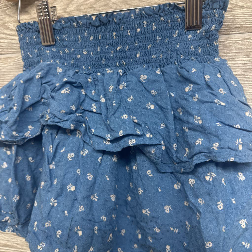 Smocked Skort Flowers 4-5