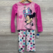 NEW 2 Pc LS PJs Minnie Mouse 10