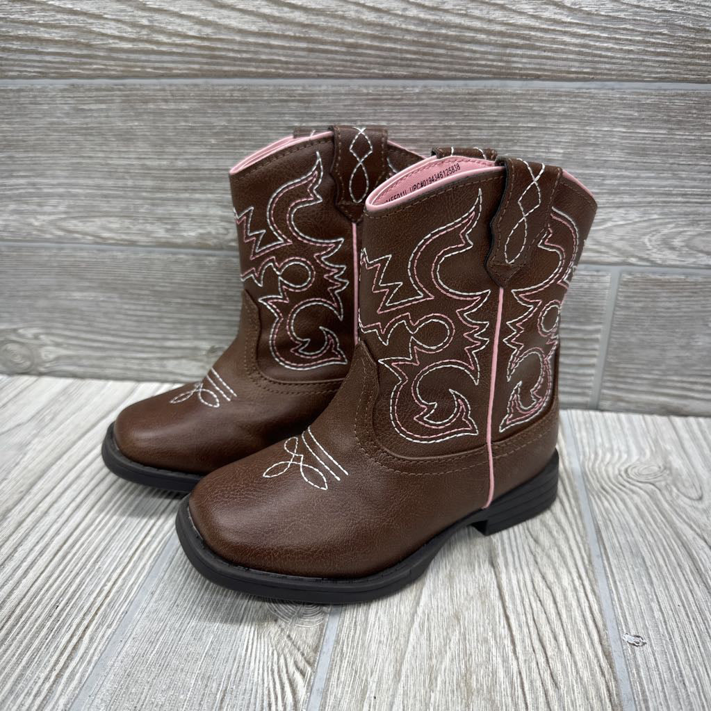 Square Toe Cowgirl Boots 8c