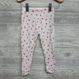 2 Pc LS Bamboo PJs Flowers 18M