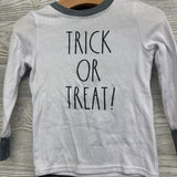 2 Pc LS PJs Trick Or Treat Pumpkins Ghosts 3T