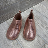 Metallic Slip On Shoes 4c