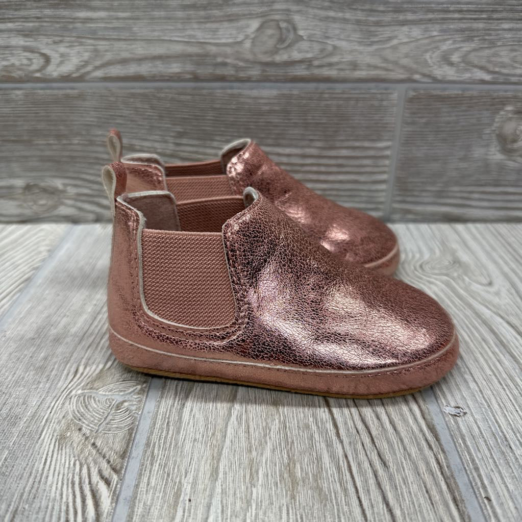 Metallic Slip On Shoes 4c