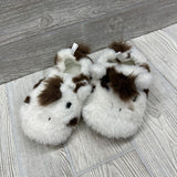 Cow Slippers 7-8