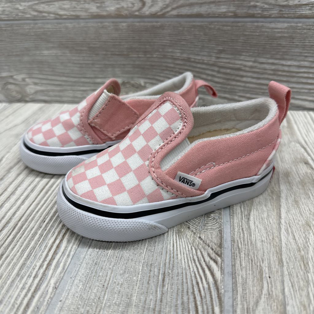 Checkerboard Velcro Shoes 4c