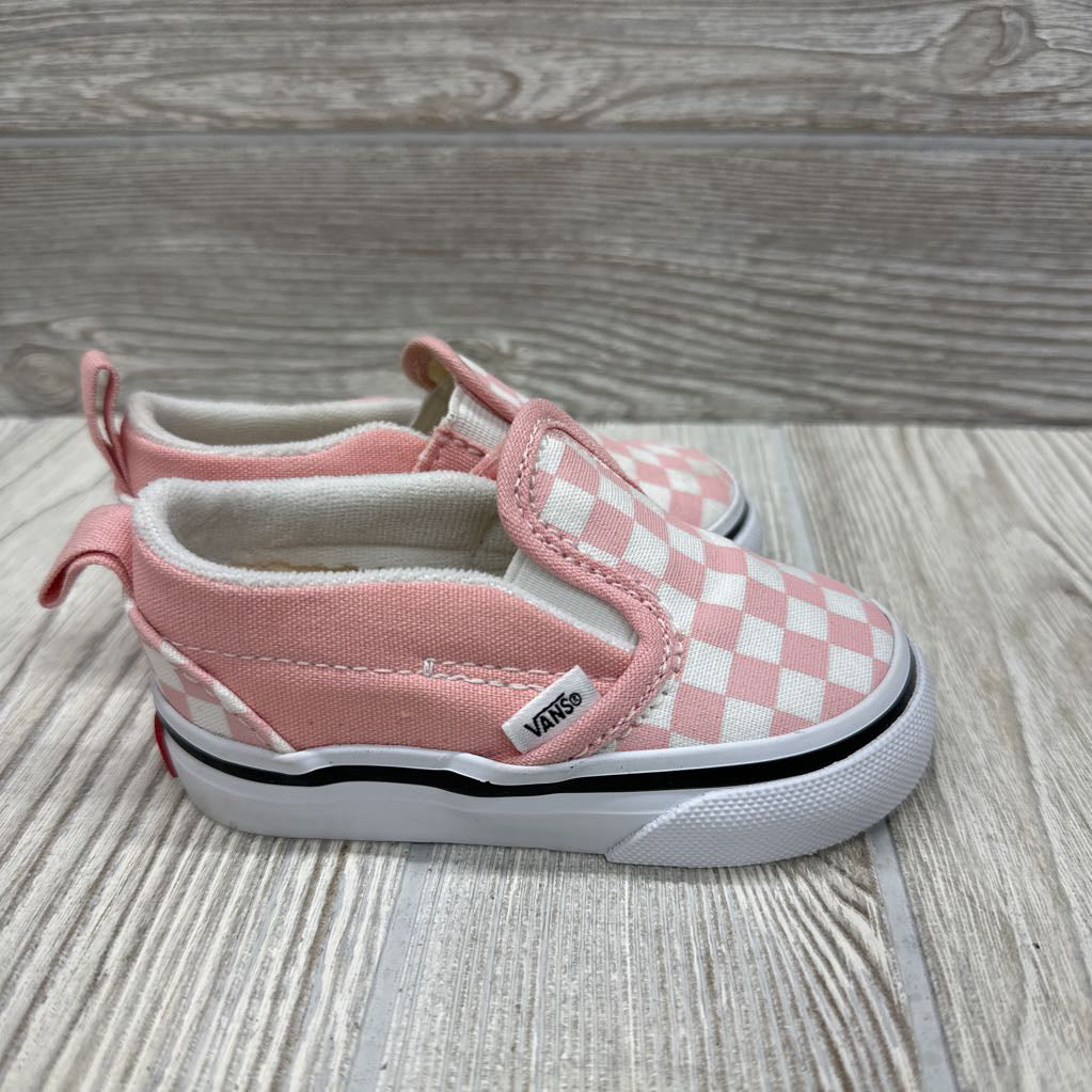 Checkerboard Velcro Shoes 4c