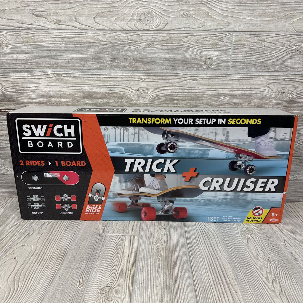NEW Trick & Cruiser Skateboard