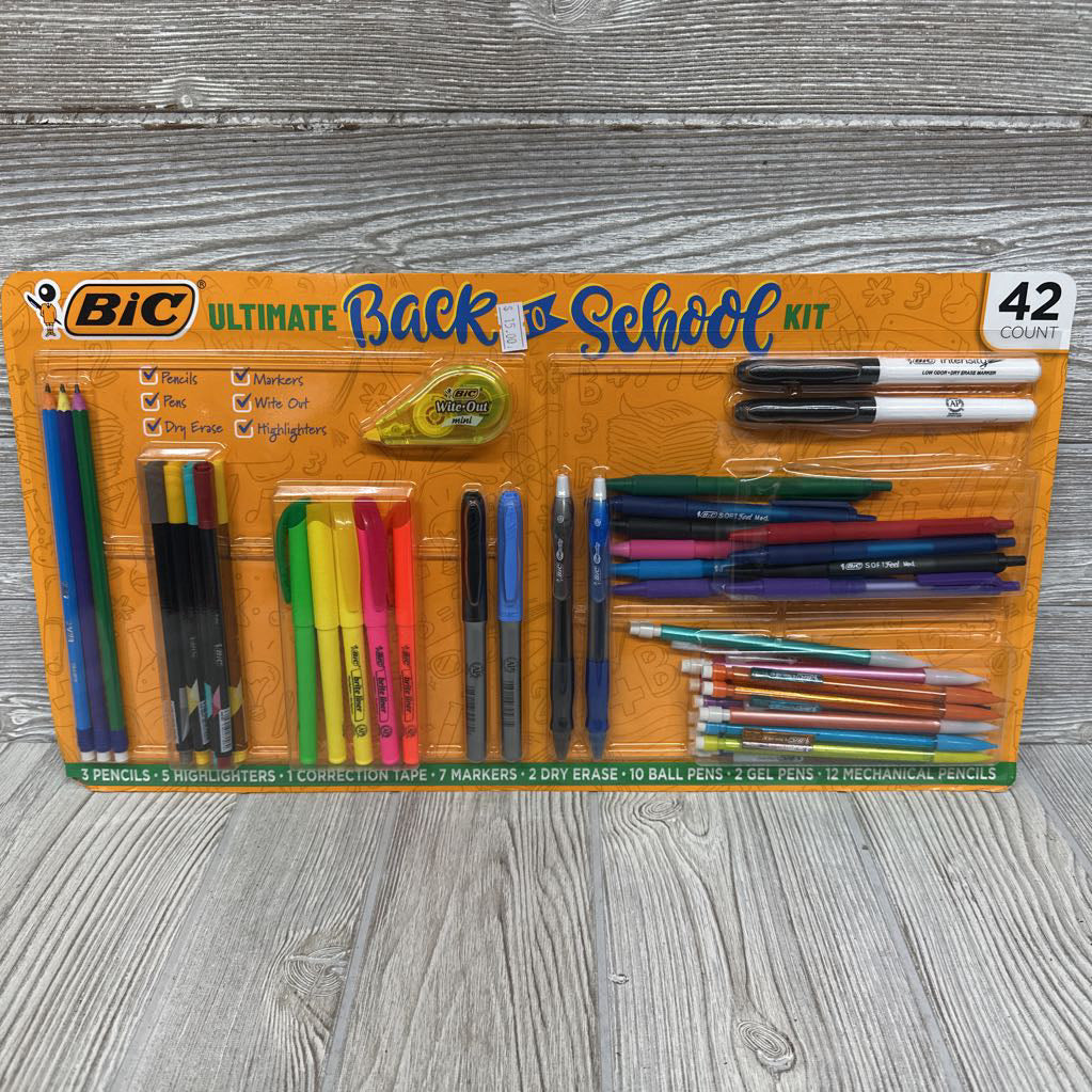 NEW 42 Pc Back To School Kit