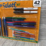 NEW 42 Pc Back To School Kit