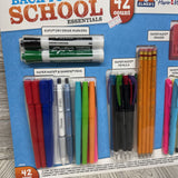NEW 42 Pc Back To School Essentials Kit