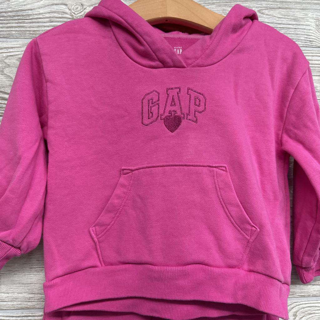 French Terry Hoodie & Sweatpants Embroidered Logo 18-24M