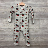 Organic Sleeper Red Car & Tree 12-18M