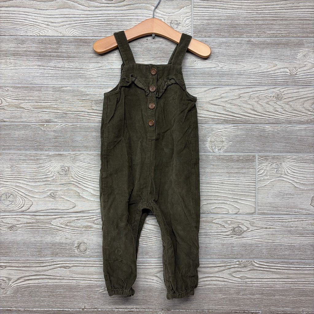 Corduroy Overalls Ruffles 18-24M