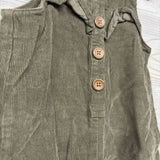 Corduroy Overalls Ruffles 18-24M