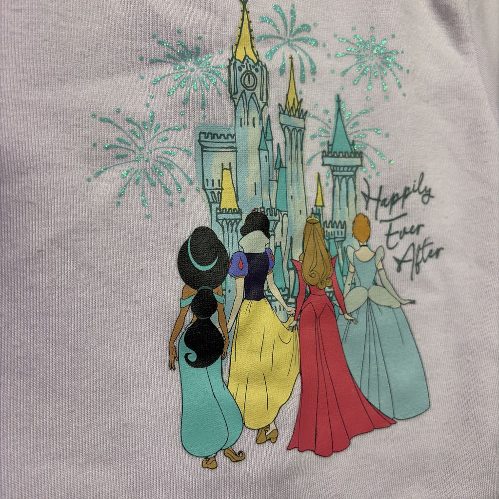 Crewneck Happily Every After Princesses 2t