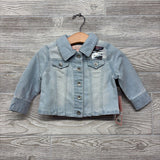 NEW Denim Jacket Back Flip Sequins 2t