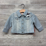 NEW Denim Jacket Back Flip Sequins 2t