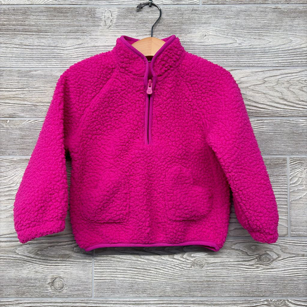 1/4 Zip Sherpa Pullover 2t