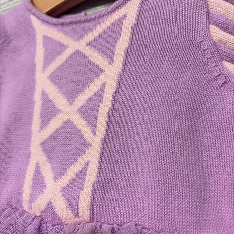 Sweater Dress Tulle Rapunzel 6-12M