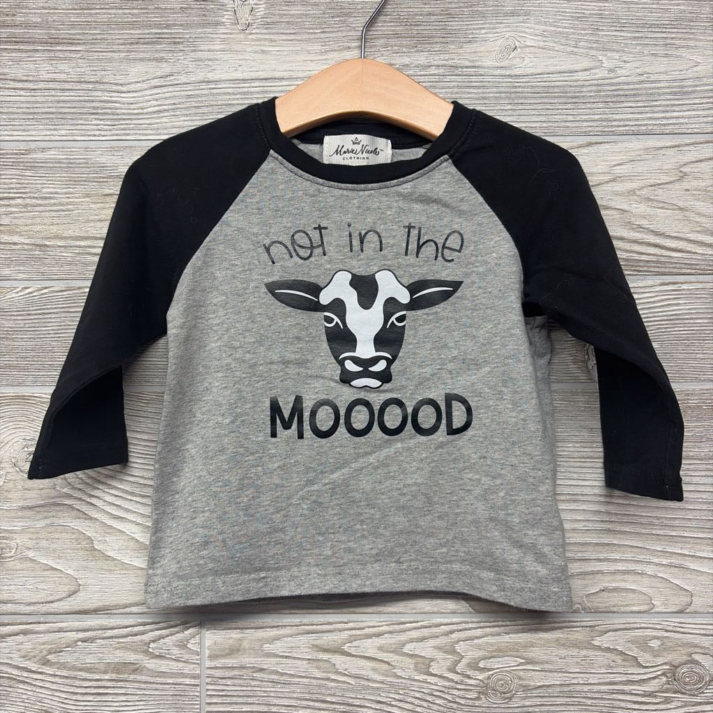 Shirt Cow Not In The Mooood 18M
