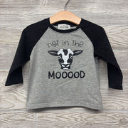 Shirt Cow Not In The Mooood 18M