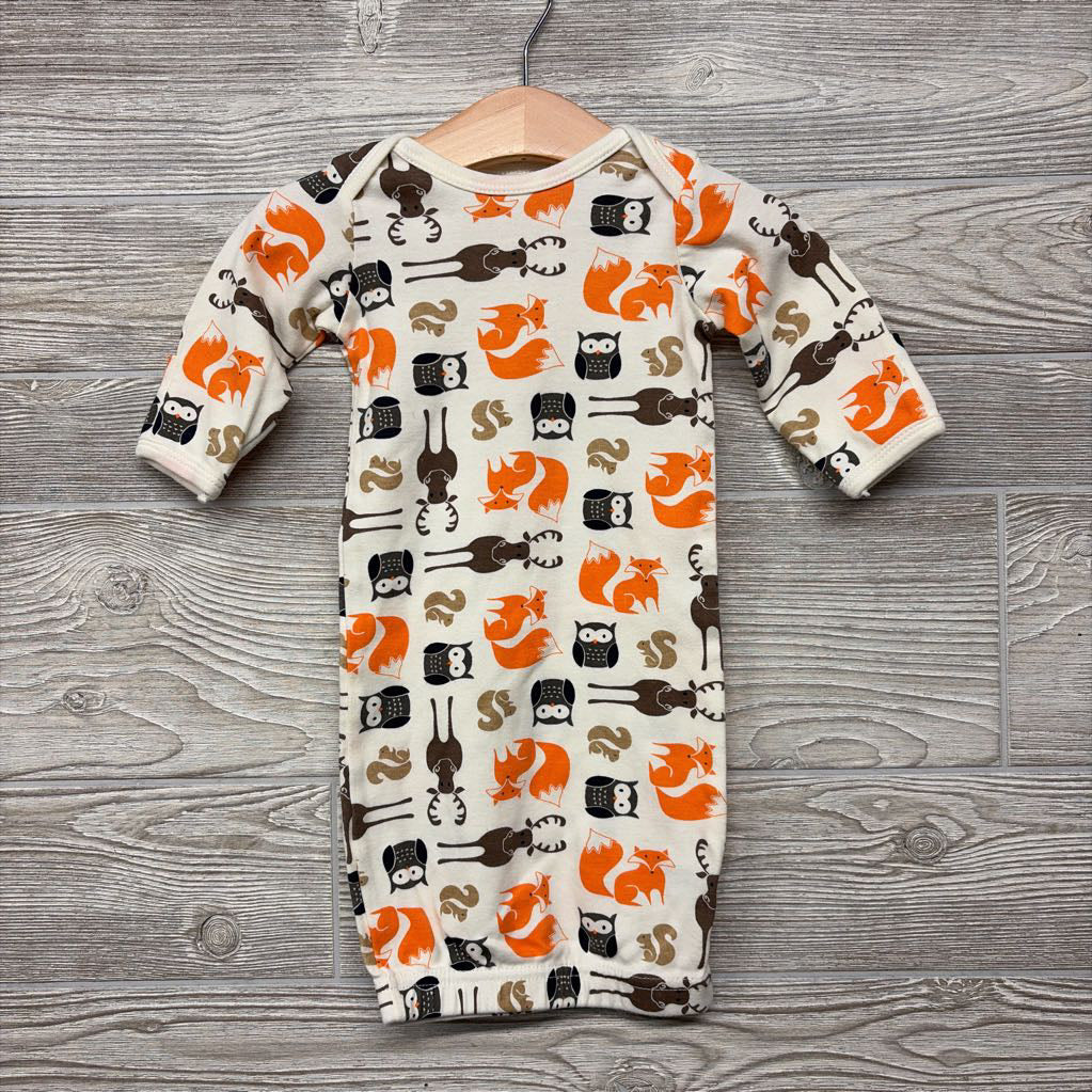 Gown Forest Animals 0-6M