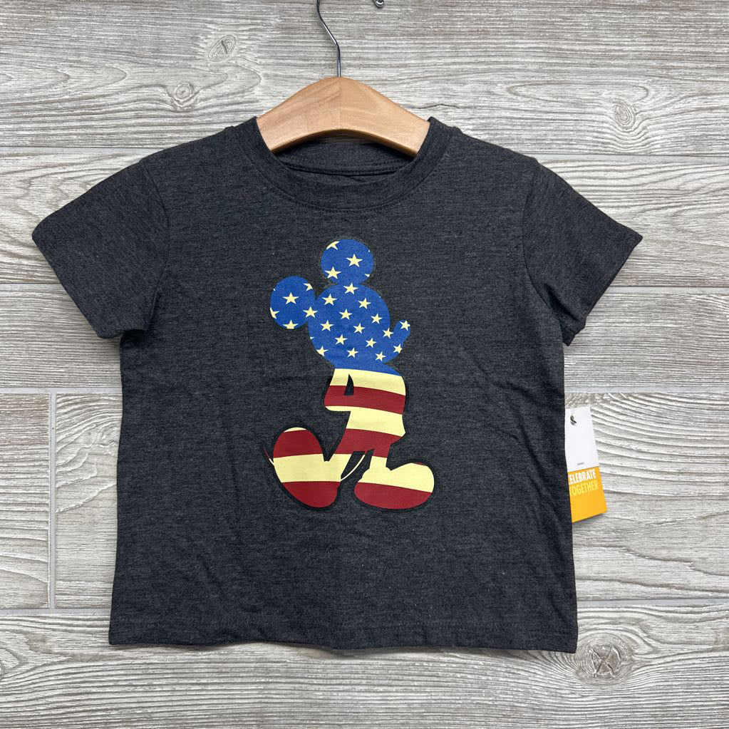 NEW Shirt Mickey Mouse Stars & Stripes 24M