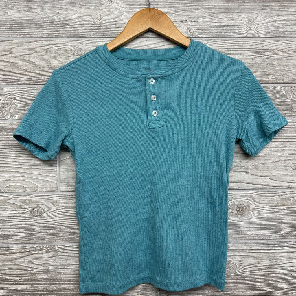 Ribbed Henley Shirt 8
