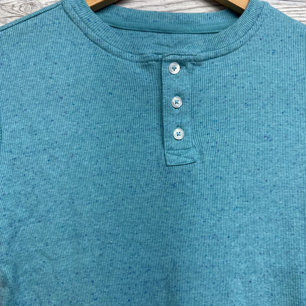 Ribbed Henley Shirt 8