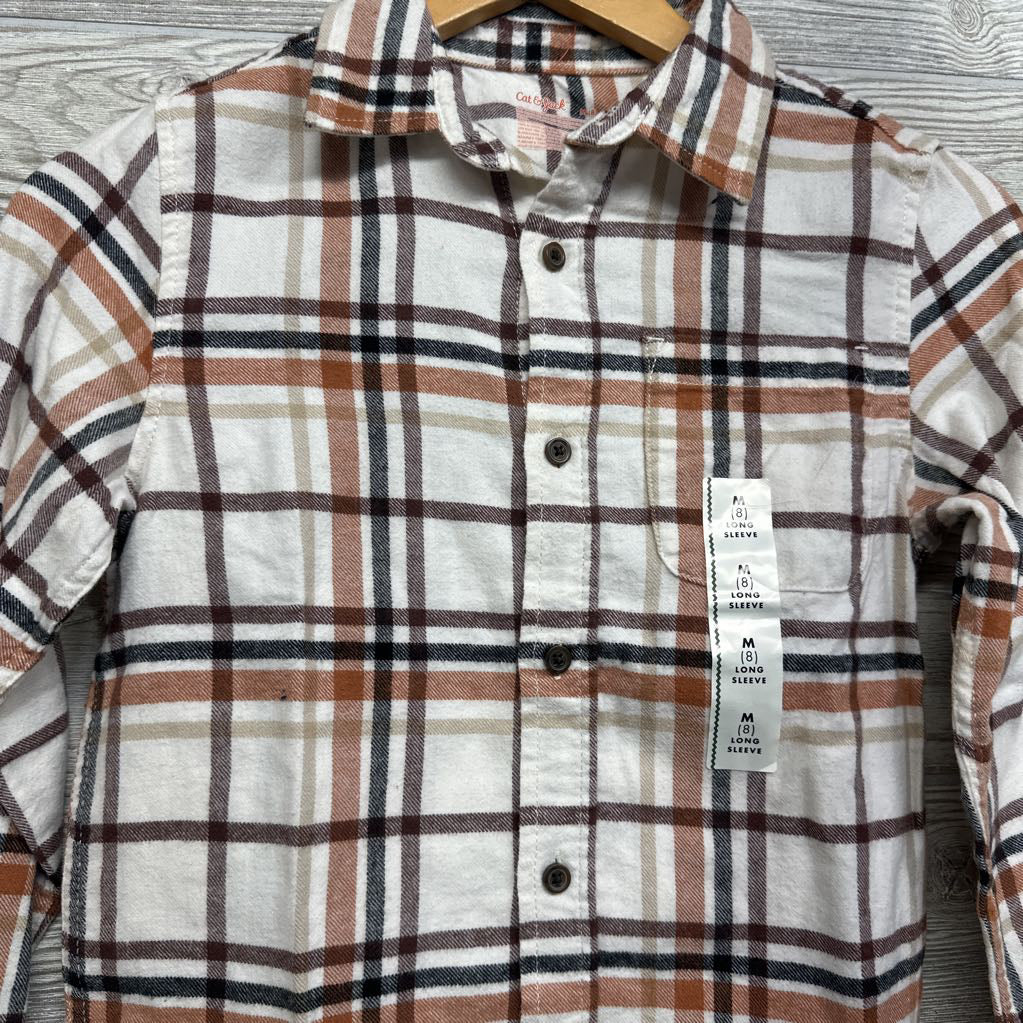 NEW Flannel Button Shirt 8