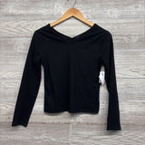 NEW LS Ribbed V Neck Shirt 14-16
