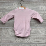 Organic Side Snap Bodysuit Heart 1-2M