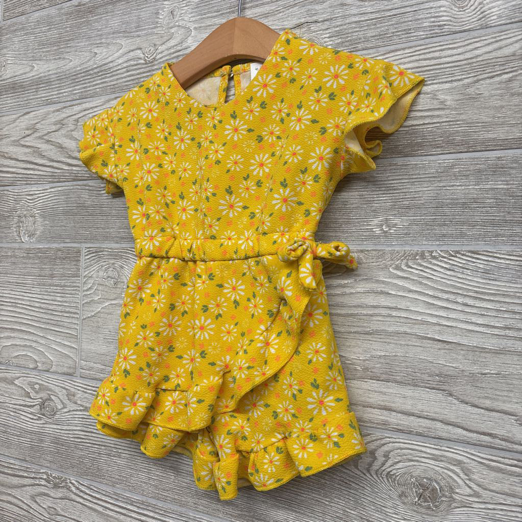 Romper Flowers 12M