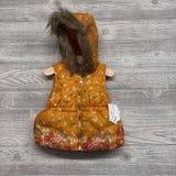 NEW Puffer Vest Flowers 2t