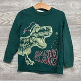 LS Shirt T Rex W/ Santa Hat 4