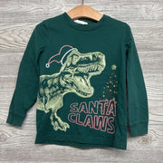 LS Shirt T Rex W/ Santa Hat 4