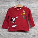 LS Shirt Mickey & Pluto 3t