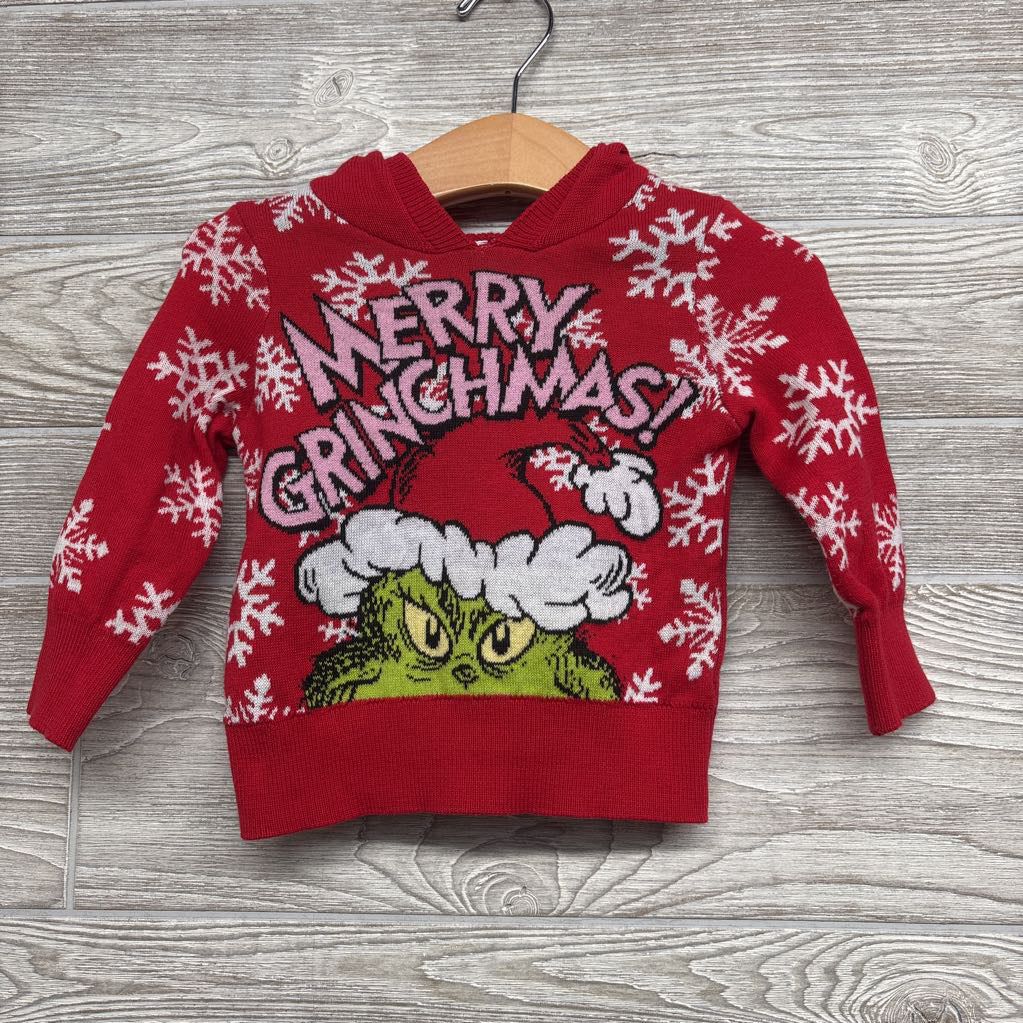 Hooded Sweater Merry Christmas 12M