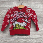 Hooded Sweater Merry Christmas 12M