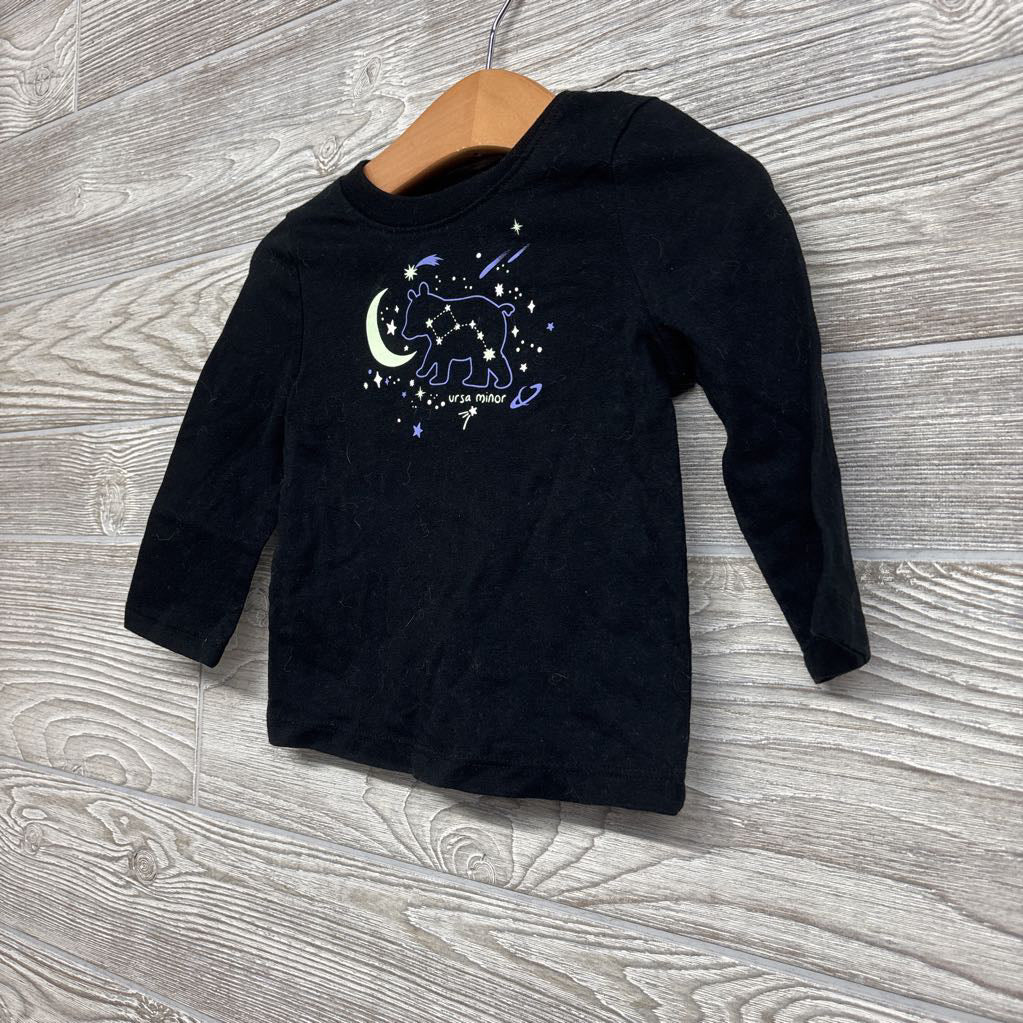 LS Shirt Bear Constellation 12M