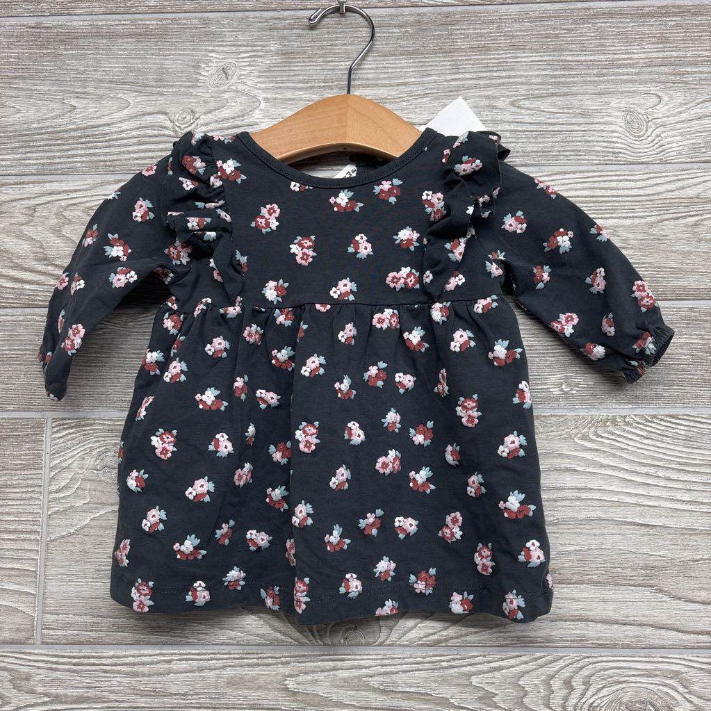 LS Dress Flowers 6M